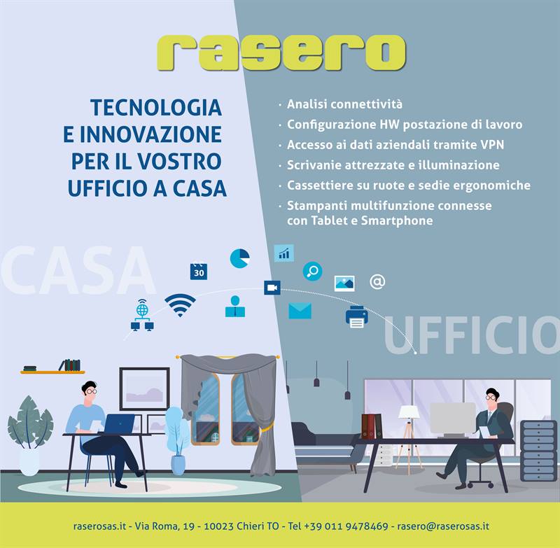 POSTAZIONI COMPLETE PER LO SMART WORKING