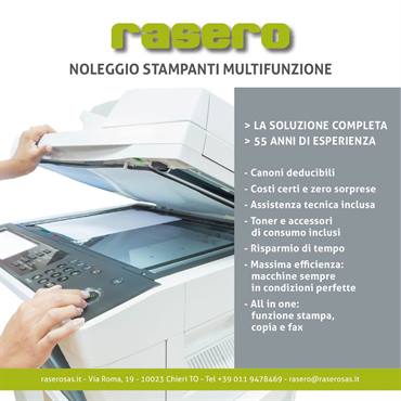 NOLEGGIO STAMPANTI MULTIFUNZIONE